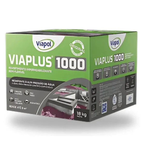 Argamassa Polimérica Viaplus 1000 18kg Viapol